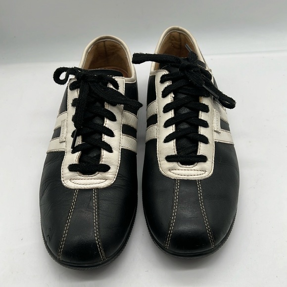 Coach Mens Frasier Leather Casual Sneaker Lace Up Shoe Size 8 M - Picture 1 of 8
